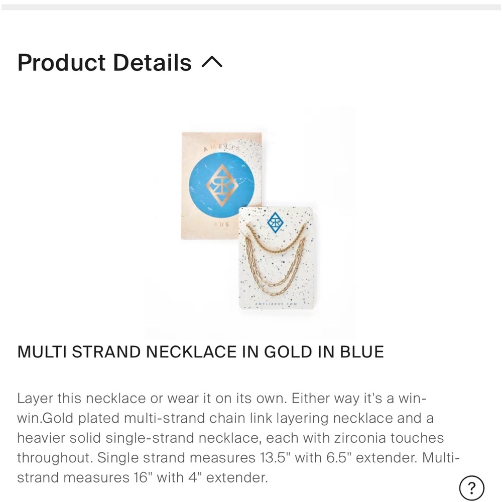 Amelia Rue Multi Strand
Necklace - Picture 6 of 7